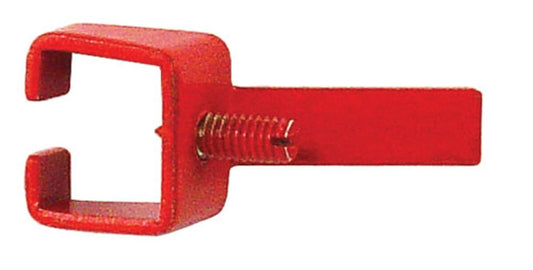 Sam Garvin UBL1-RED Steel Universal Breaker Lock Out Device - Durable Red Powder Coated Steel for High Security