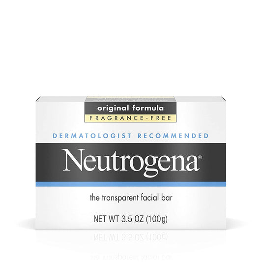 Neutrogena Face Cleansing Bar - Fragrance Free - 3.5 oz - 2 pk